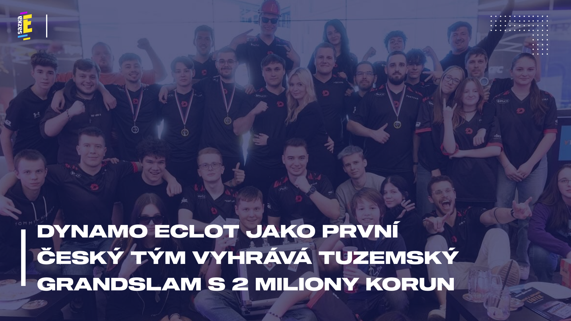 Stříbro z MČR bylo výjimkou, Dynamo vyhrálo Grandslam a znovu vládne scéně