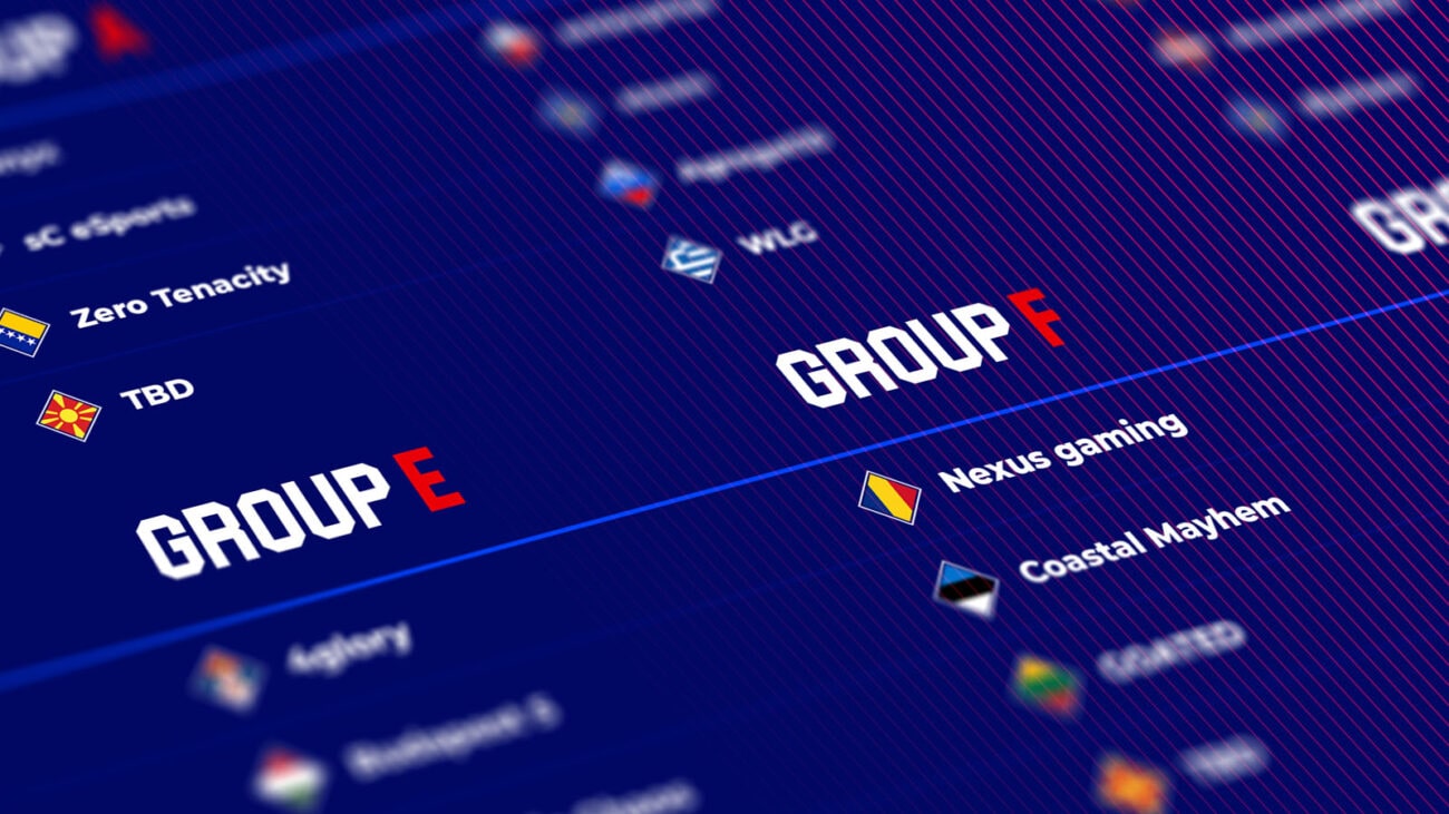 Los skupin CEE Champions: ENTERPRISE favoritem skupiny, eSuba s Cryptova ve skupině "H"