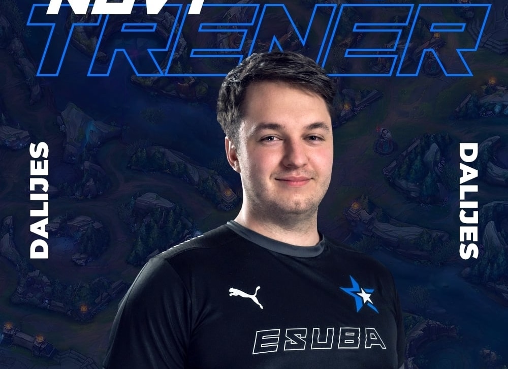 Hlavním LoL trenérem eSuby se stal Dalijes. Tým jinak zůstává beze změny