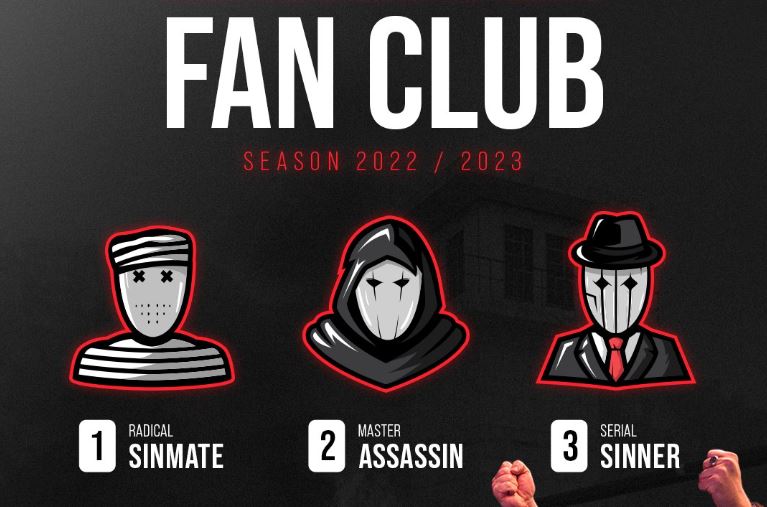 SINNERS představili Fan Club Memberships. V ceně o 690 do 4200 korun jsou vstupenky, merch i večeře