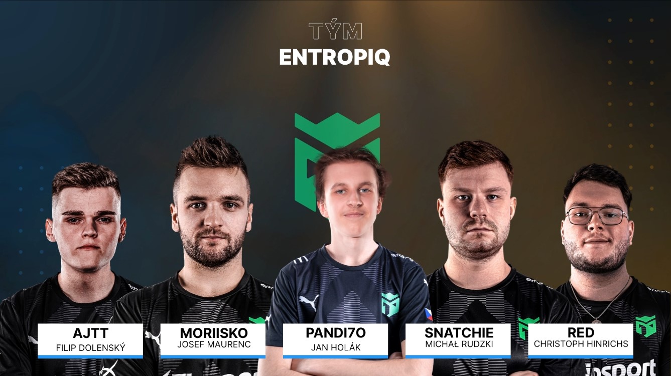 Hlavní sekce Entropiq navazuje na akademii a postupuje do hlavní fáze Tipsport CS:GO Bratislava