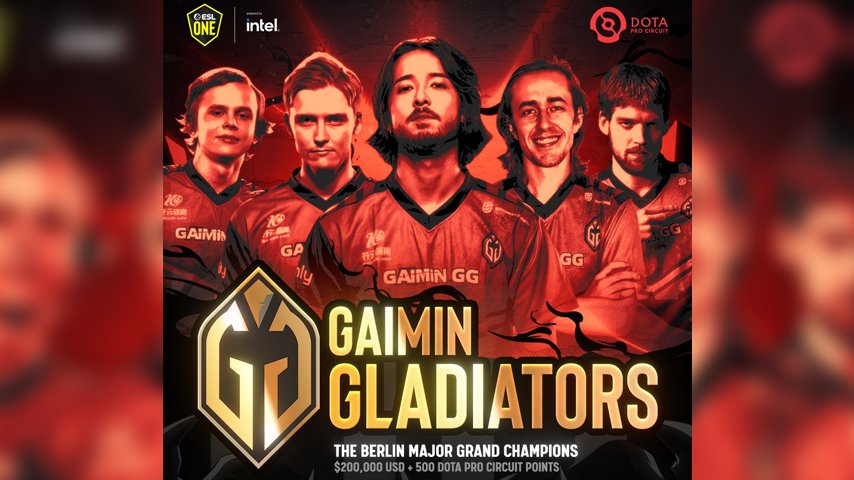 ESL One Berlin Major 2023: Gaimin Gladiators ovládli i druhý major roku!