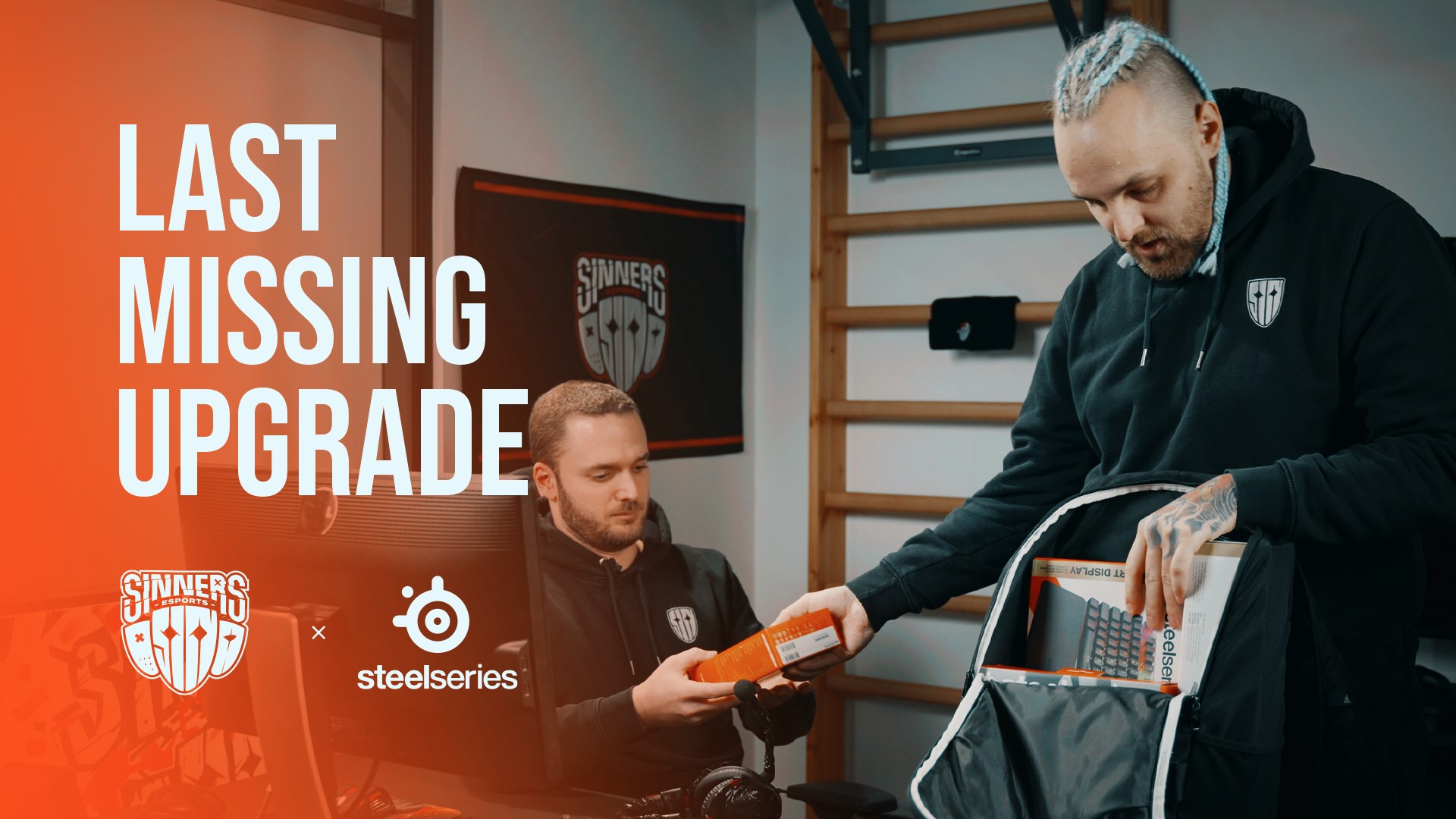 Organizace SINNERS spojuje síly se značkou SteelSeries