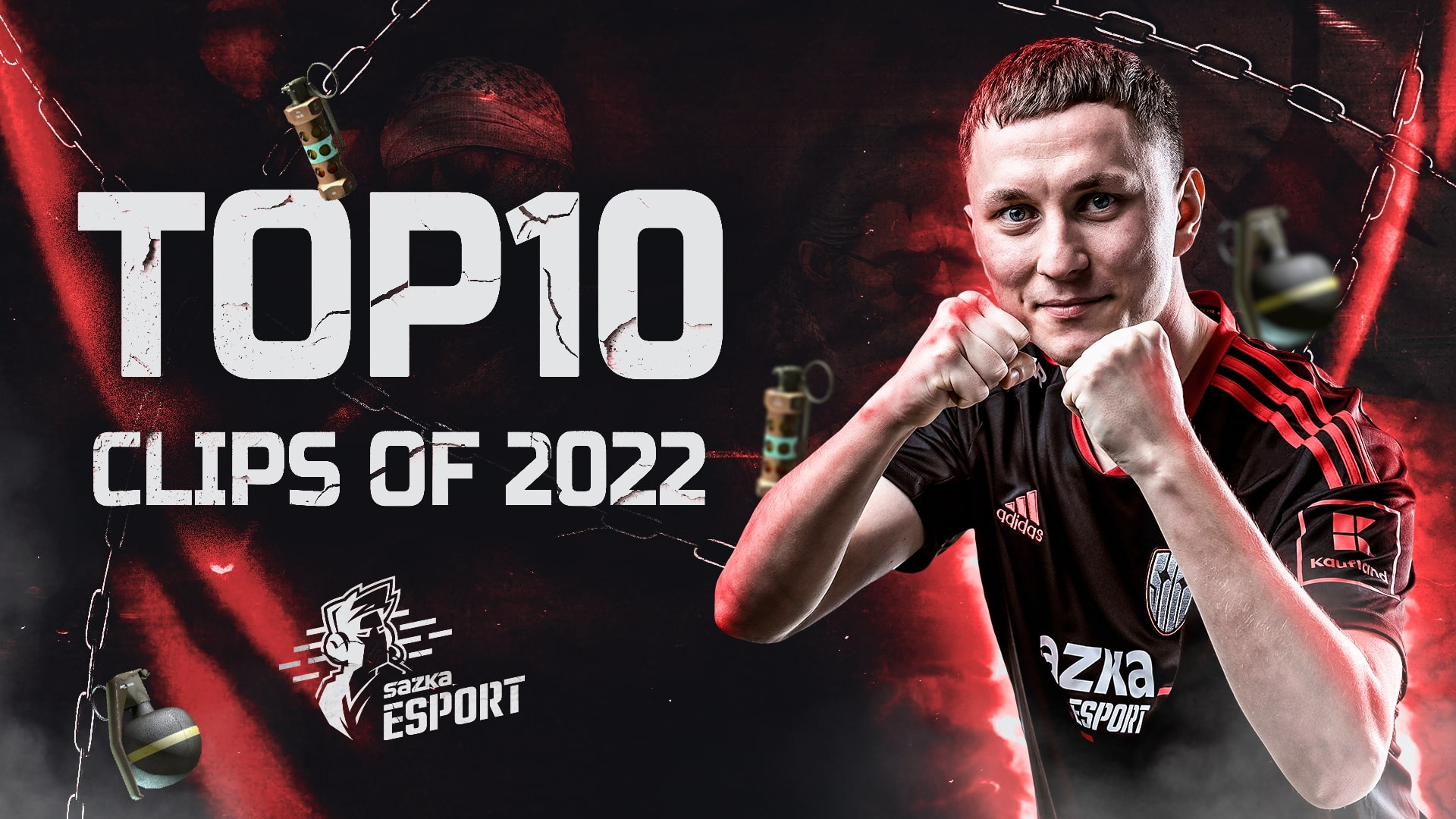10 nejsledovanějších klipů! Sazka Esport a SINNERS přináší to nejlepší z roku 2022
