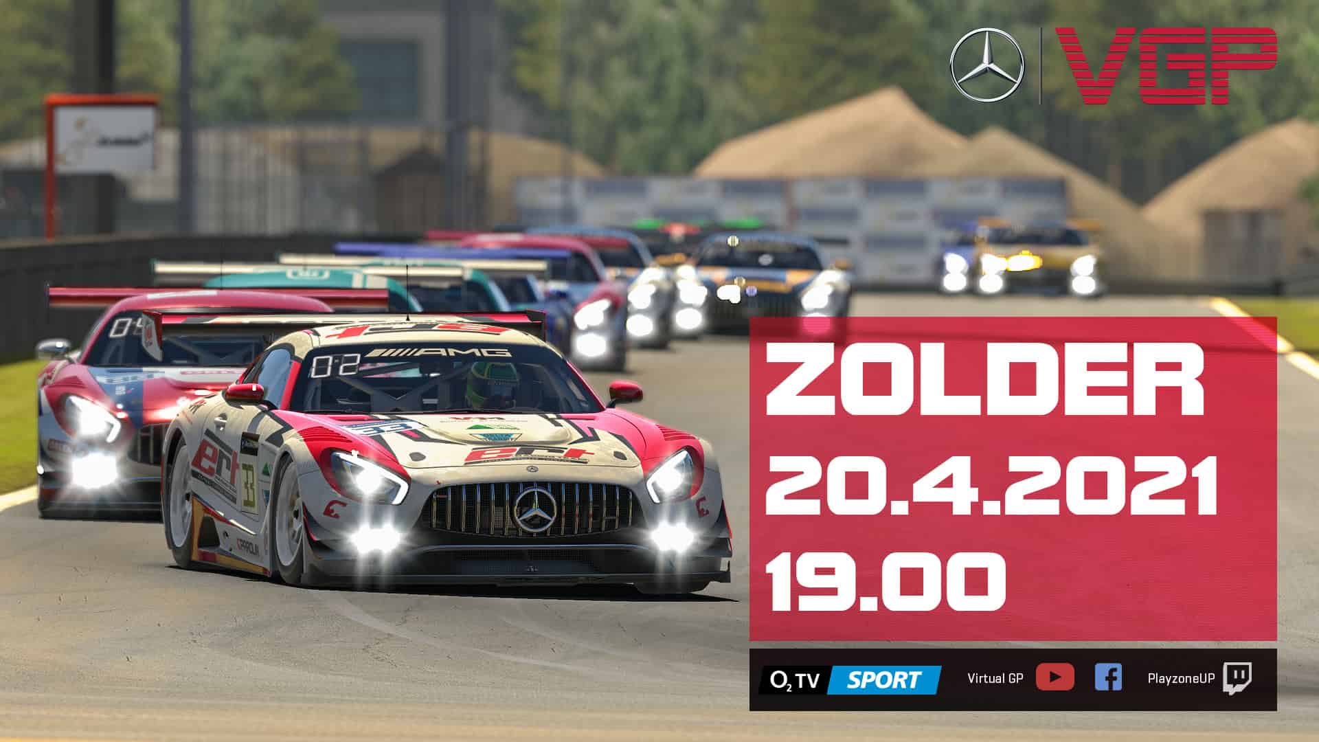 Belgický okruh Zolder přivítá v úterý další závod ze seriálu Virtual GP