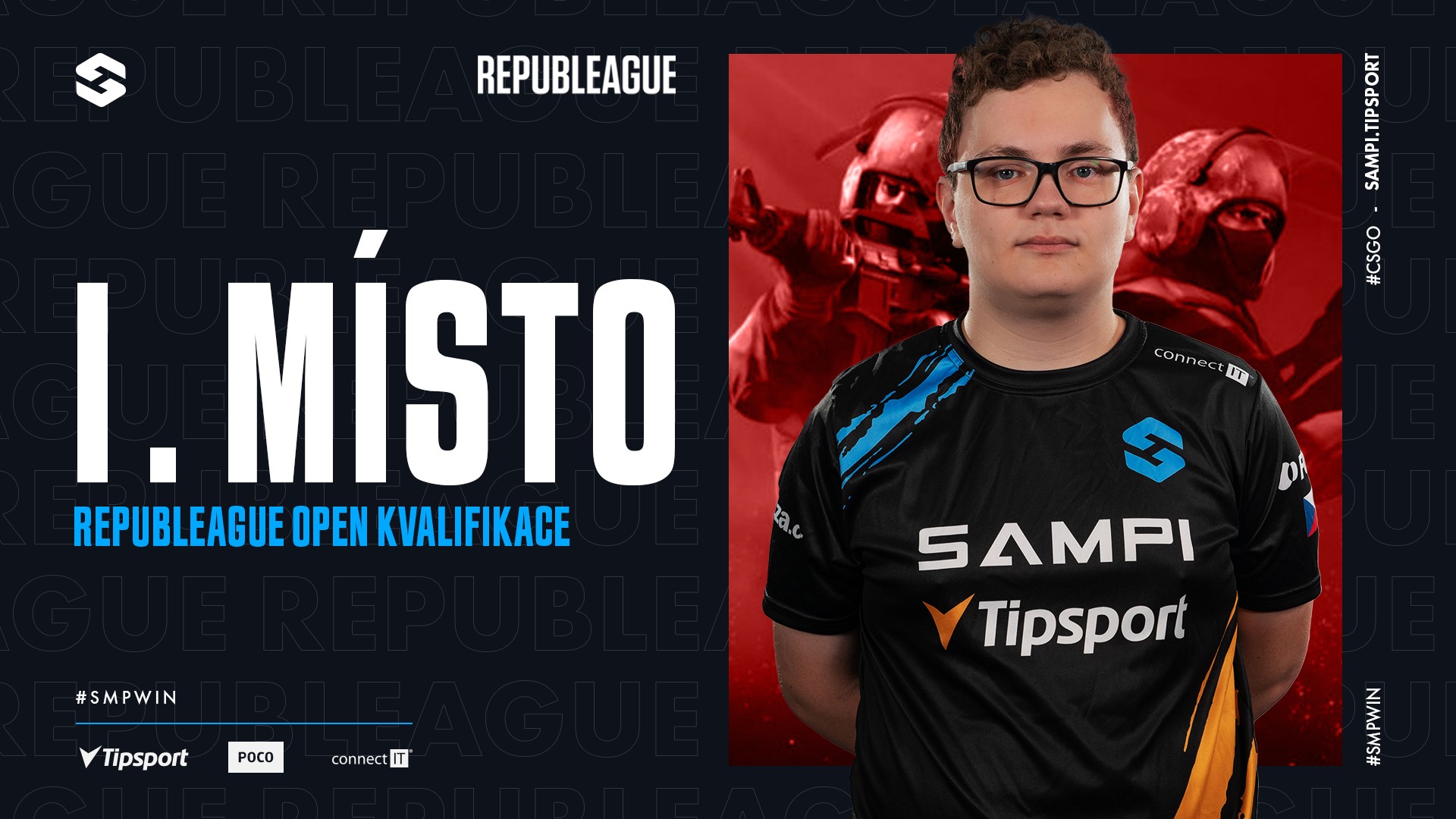 Sampi senzačně uspěli v otevřené kvalifikaci do REPUBLEAGUE