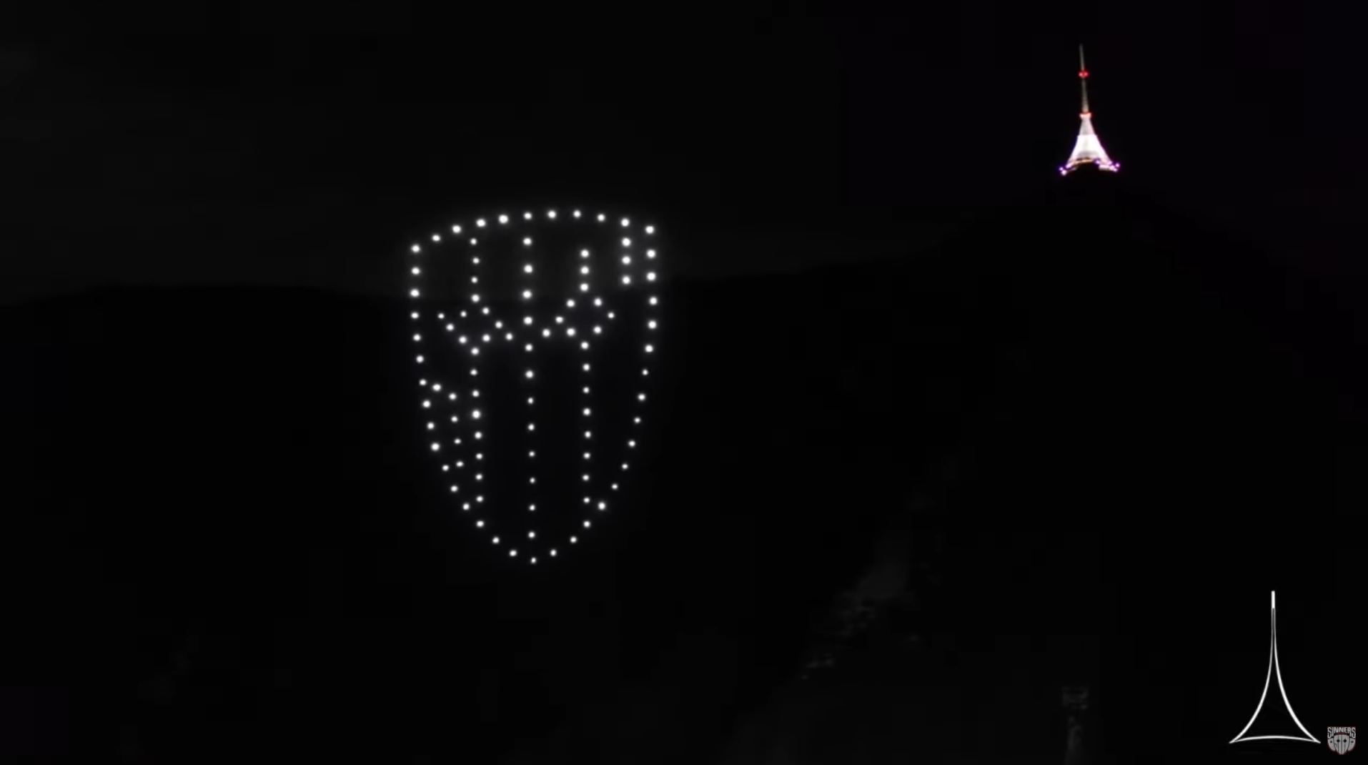 VIDEO: Jak vypadala dron show, která oznámila spolupráci SINNERS s Kauflandem?