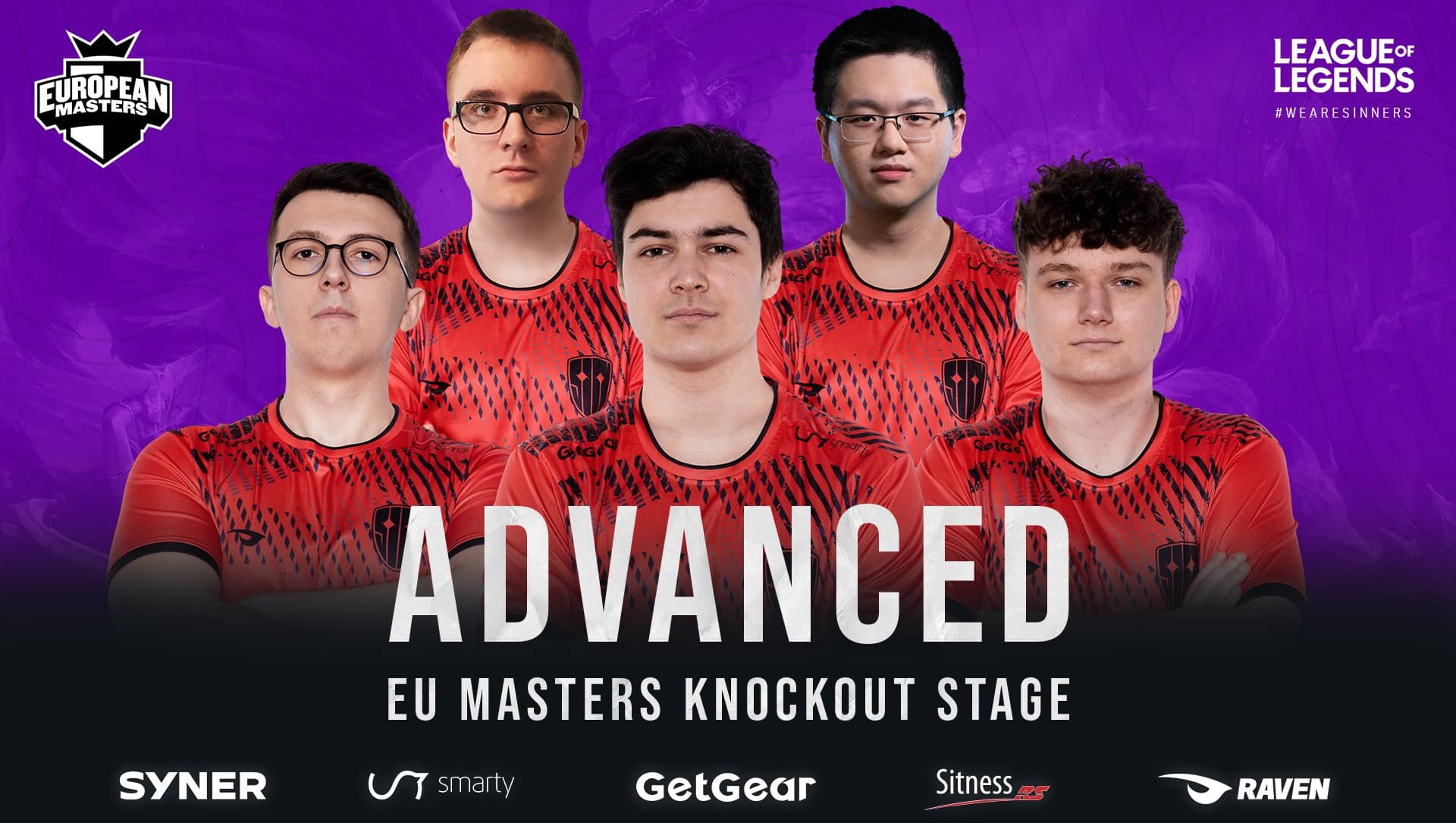 Voicecomms SINNERS při jízdě EU Masters