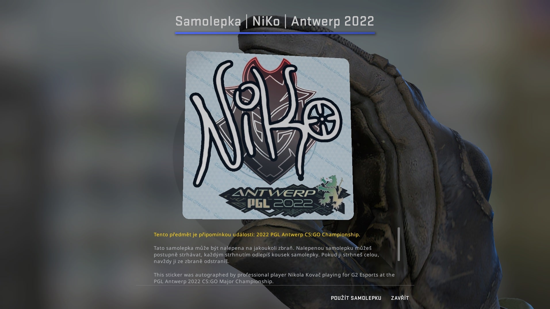 Milionový byznys je zpět. Na PGL Major Antwerp nechybí ani stickers s podpisy všech 120 hráčů