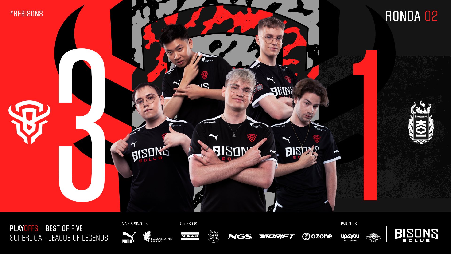 LVP: BISONS a Random postupují v play-off dále přes KOI