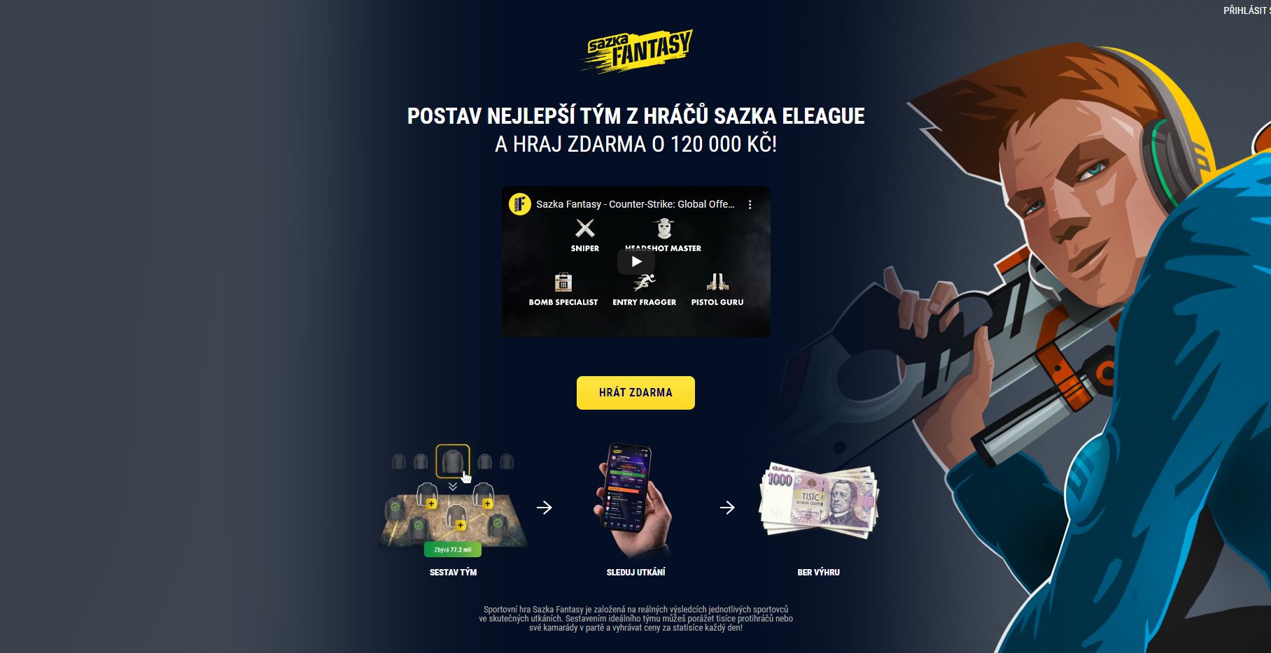TOP 5 nejdražších hráčů v Sazka Fantasy. Vyplatí se pro 1. kolo Sazka eLEAGUE?