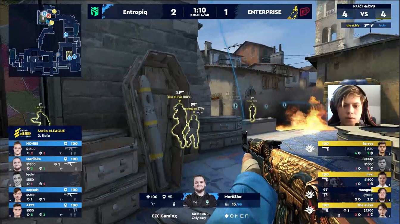 2. den Sazka eLEAGUE 2021 S1: BRUTE vítězí v důležitém zápase, eSuba bere 3 body, SINNERS dominovali