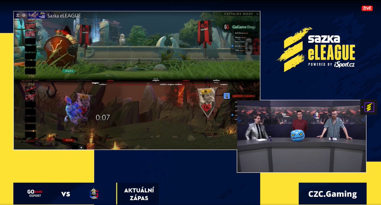 Z baráže se do Dota 2 Sazka eLEAGUE vracejí Go Game Dogs a nově postupují MINDCAT