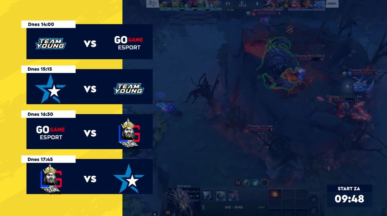 Coverage: Ve 3. hrací sobotě eSuba podcenila Young, pak zničila LD. GG Dogs mají první výhru