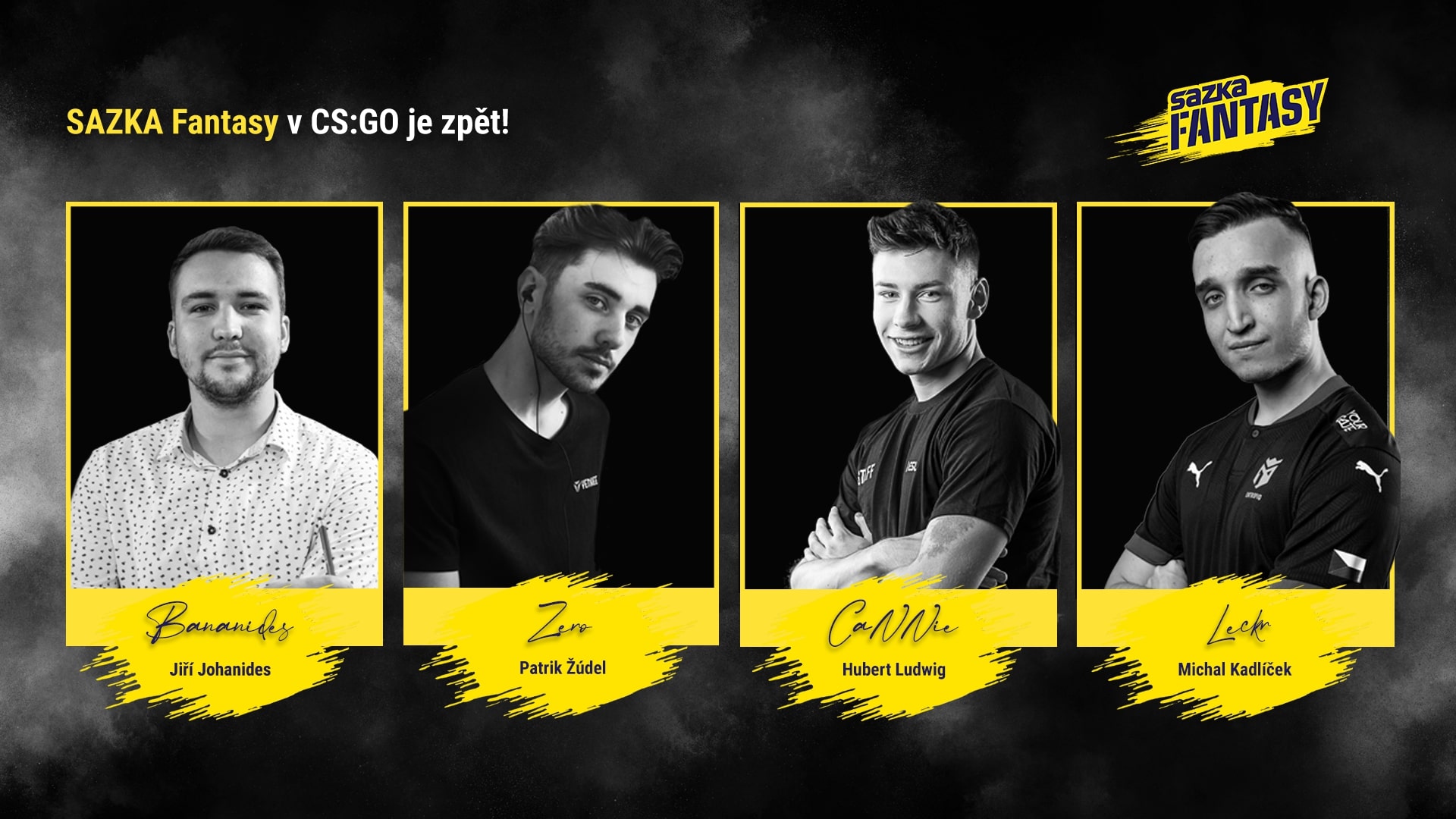 Pozvání Bananidese do dalšího Sazka Fantasy podcastu přijali ZERO, Cannie a leckr