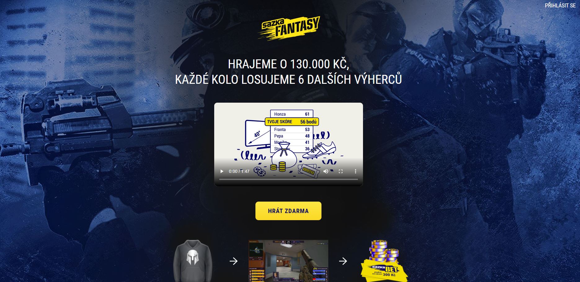 Sazka Fantasy sestavy: V prvním kole zazáří Oskar a Zur1s, eLiVe nebo leckr jistota "na bombu"