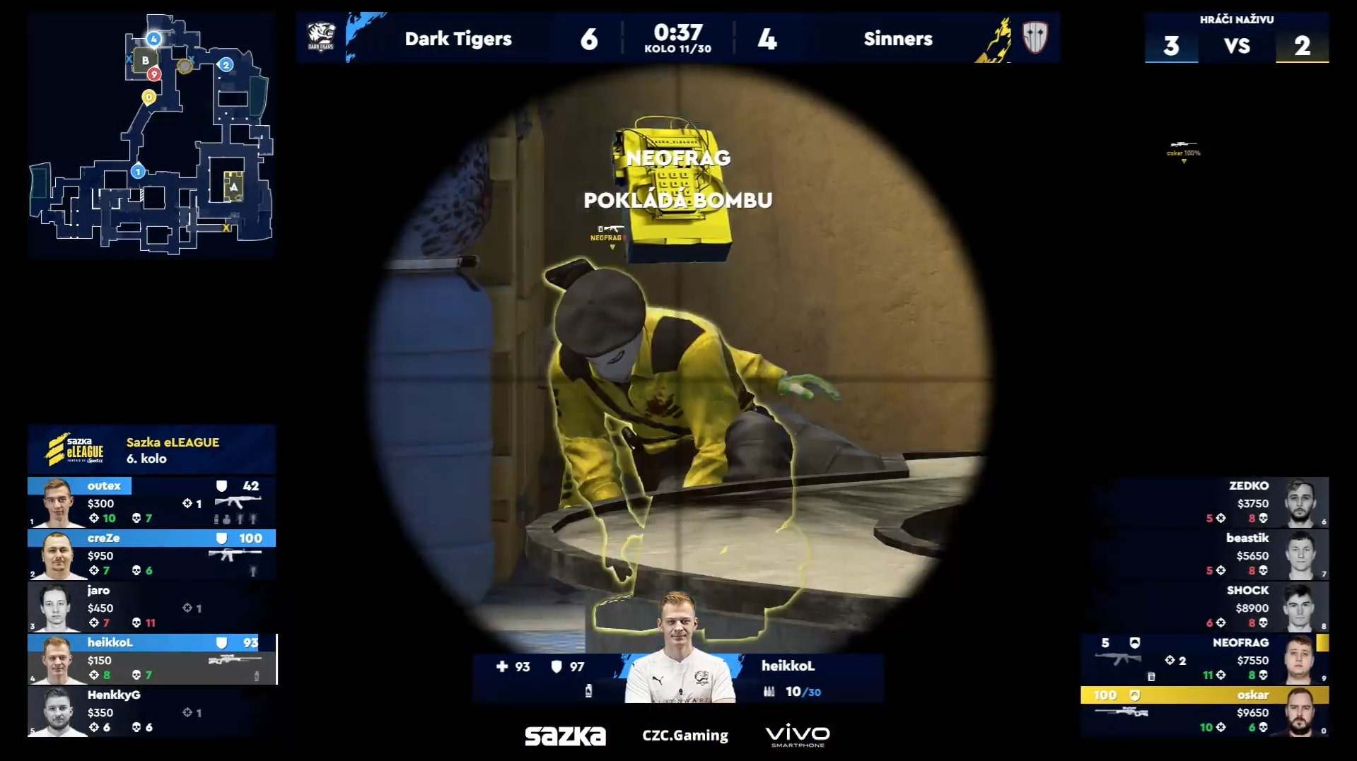 VIDEO: To nebyl hit? Hra ovlivnila zápas mezi Dark Tigers a SINNERS