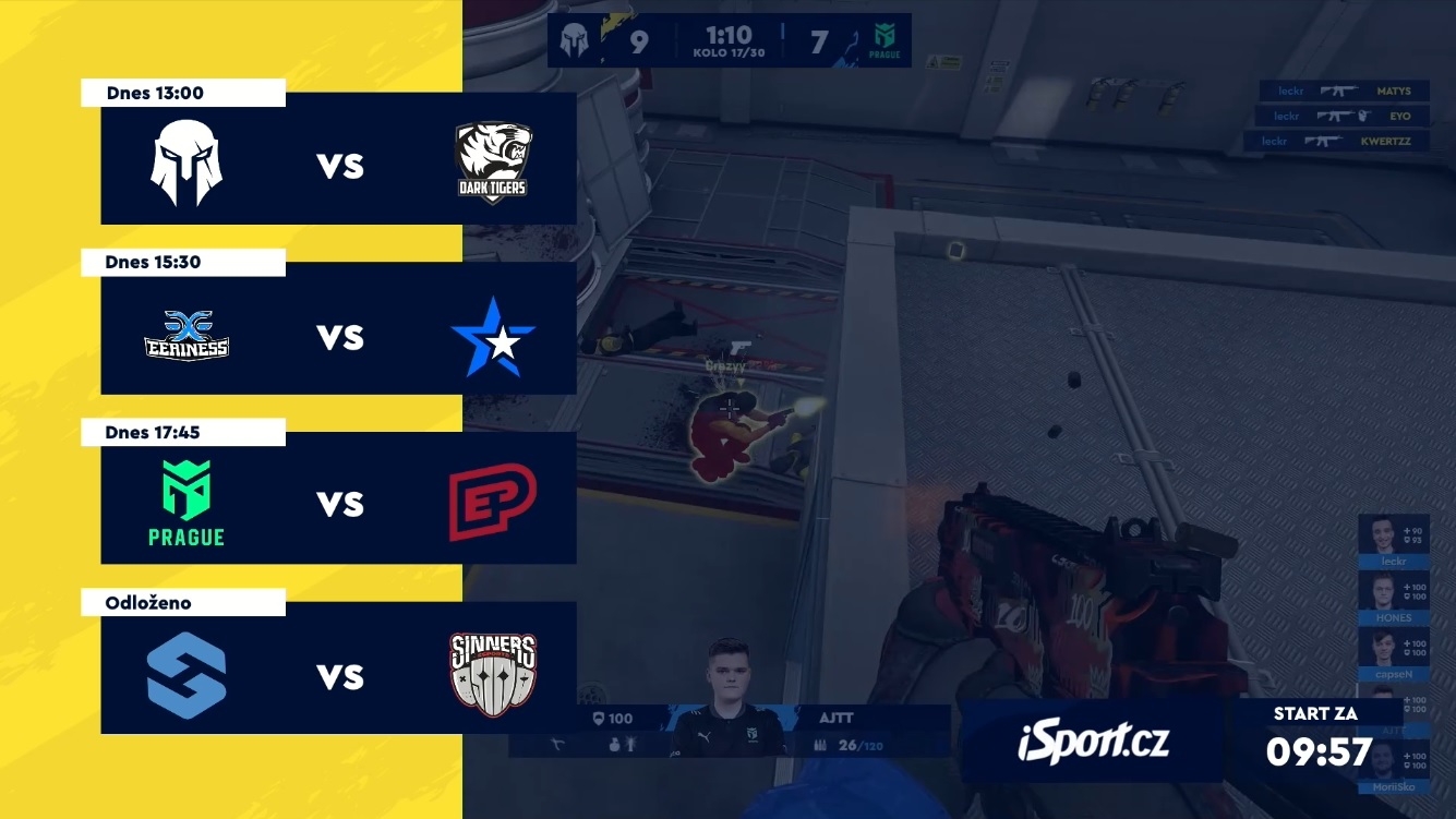 7. kolo Sazka eLEAGUE: Šlágr vítěze nenabídl, DTG jdou do play-off, eEriness a BRUTE do baráže