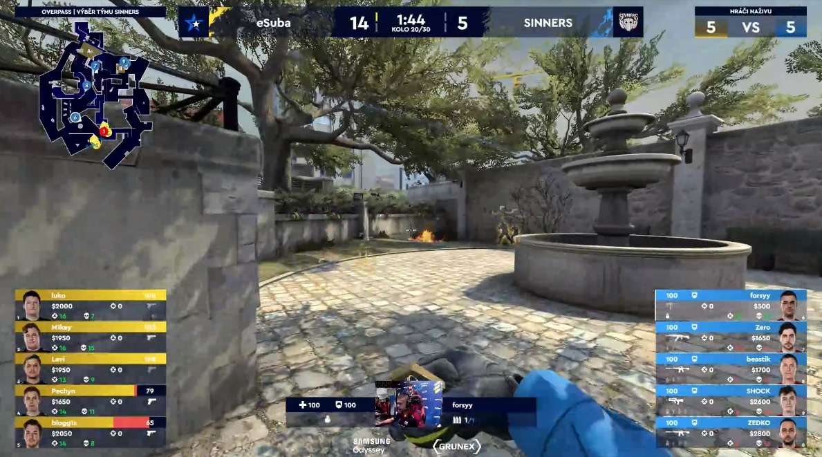 Šok na Sazka eLEAGUE: eSuba poráží 2:0 SINNERS a postupuje do finále!