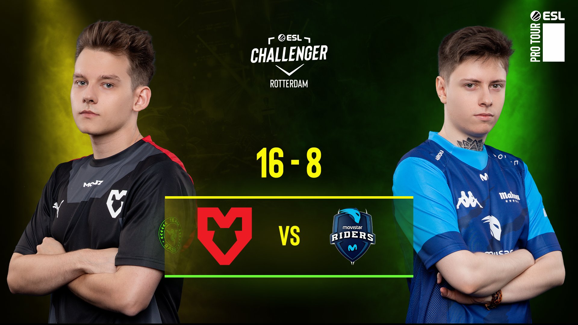 ESL Challenger Rotterdam se blíží k závěru. MOUZ jdou v semifinále na Outsiders, ENCE s Eternal Fire