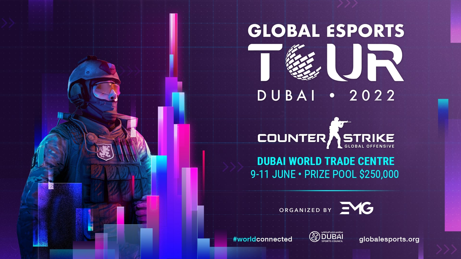 NEOFRAG i frozen. Global Esports Tour oznámili účastníky turnaj o $250,000 v Dubaji