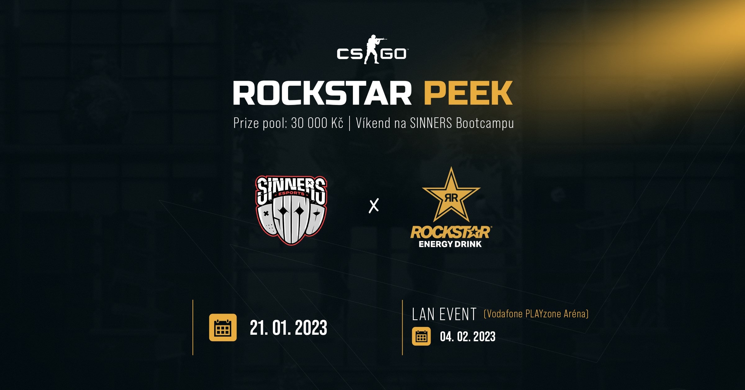 Již tento víkend proběhne online kvalifikace na amatérský turnaj ROCKSTAR PEEK