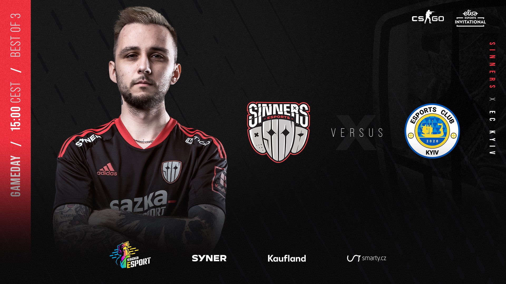 SINNERS porazili 2:0 EC Kyiv a zajistili si play-off Elisa Invitational Spring 2022
