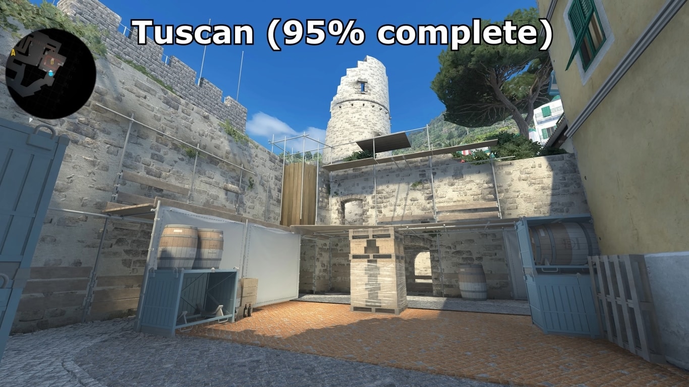 VIDEO: Jak vypadají záběry z mapy Tuscan? A vrátí se brzy do aktivního CS:GO poolu?