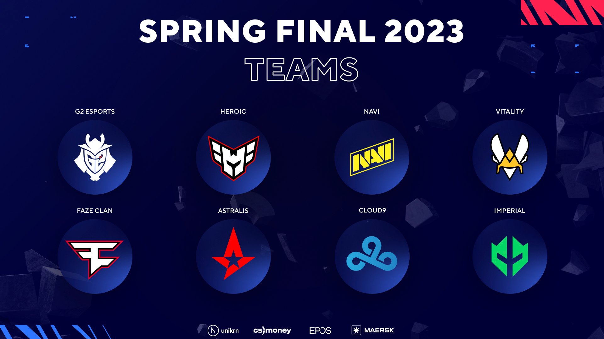 BLAST Premier Spring Final se koná v USA. Severoamerická sestava ovšem chybí