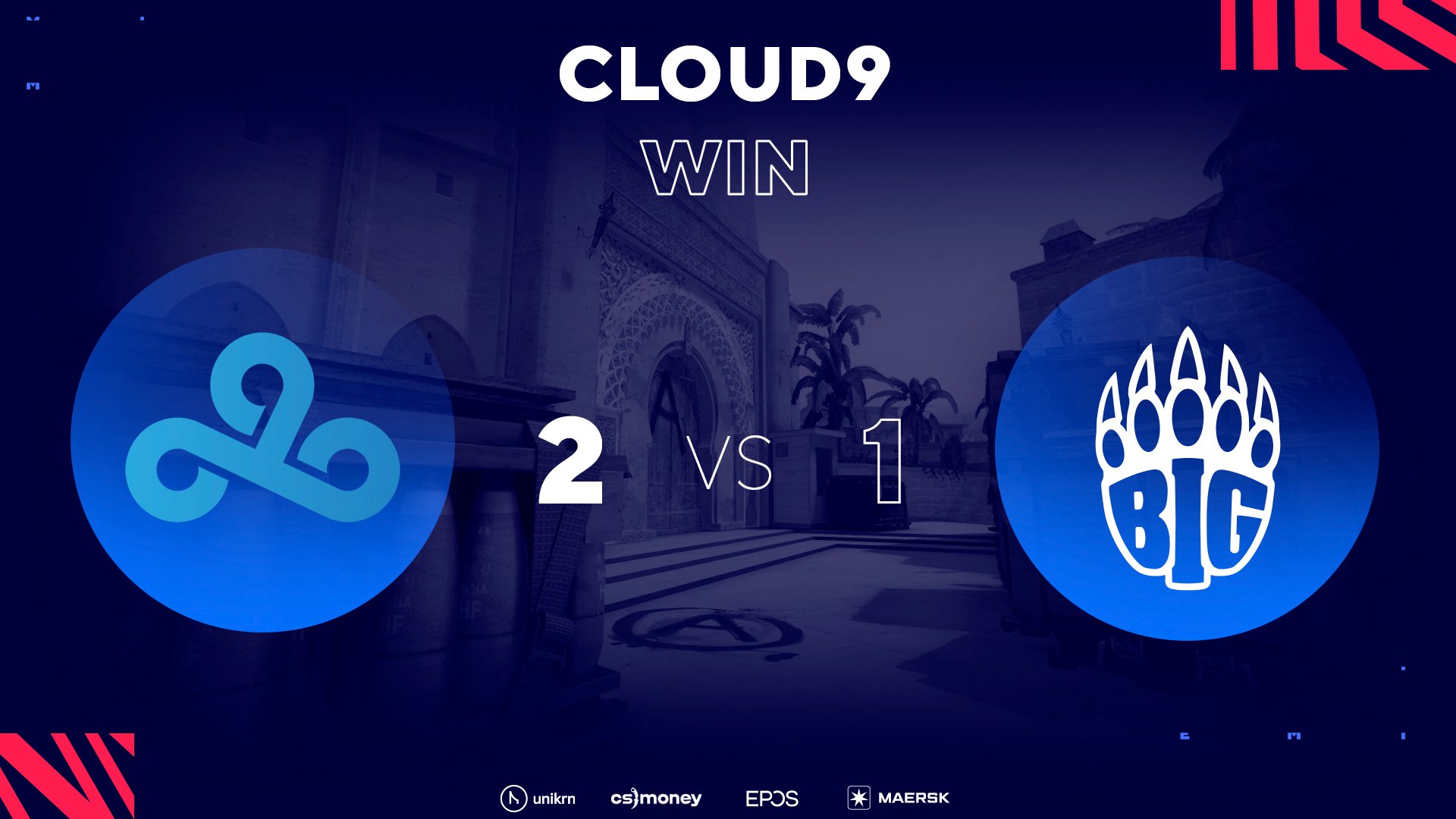 Cloud9 otočili vývoj evropského finále BLAST Premier Showdown