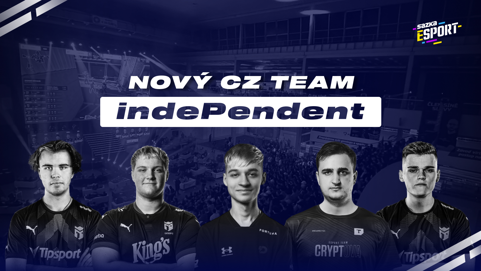 Hvězdy vítězné sestavy Entropiqu skládají nový tým, budou hrát pod názvem indePendent