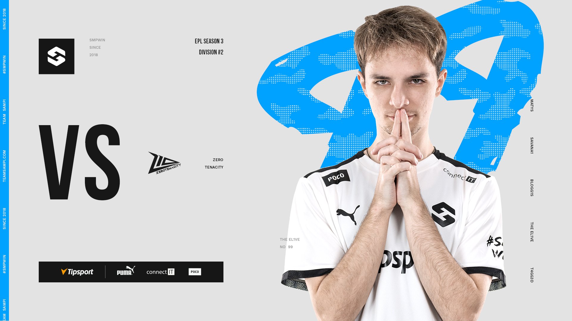 Sampi překonali Zero Tenacity a v European Pro League Division 2 už jsou v TOP 6