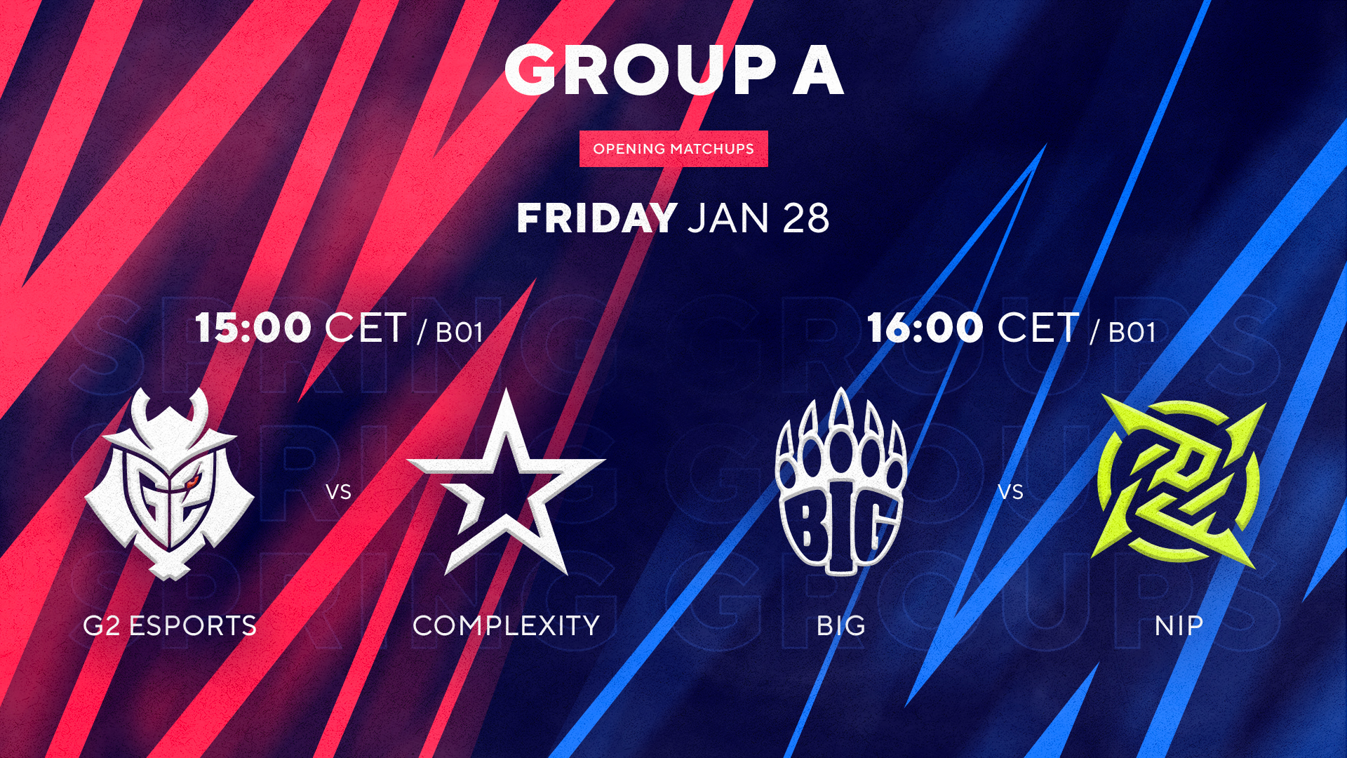 BLAST Spring Group A: m0nesy a Complexity poprvé, NIP opět bez device