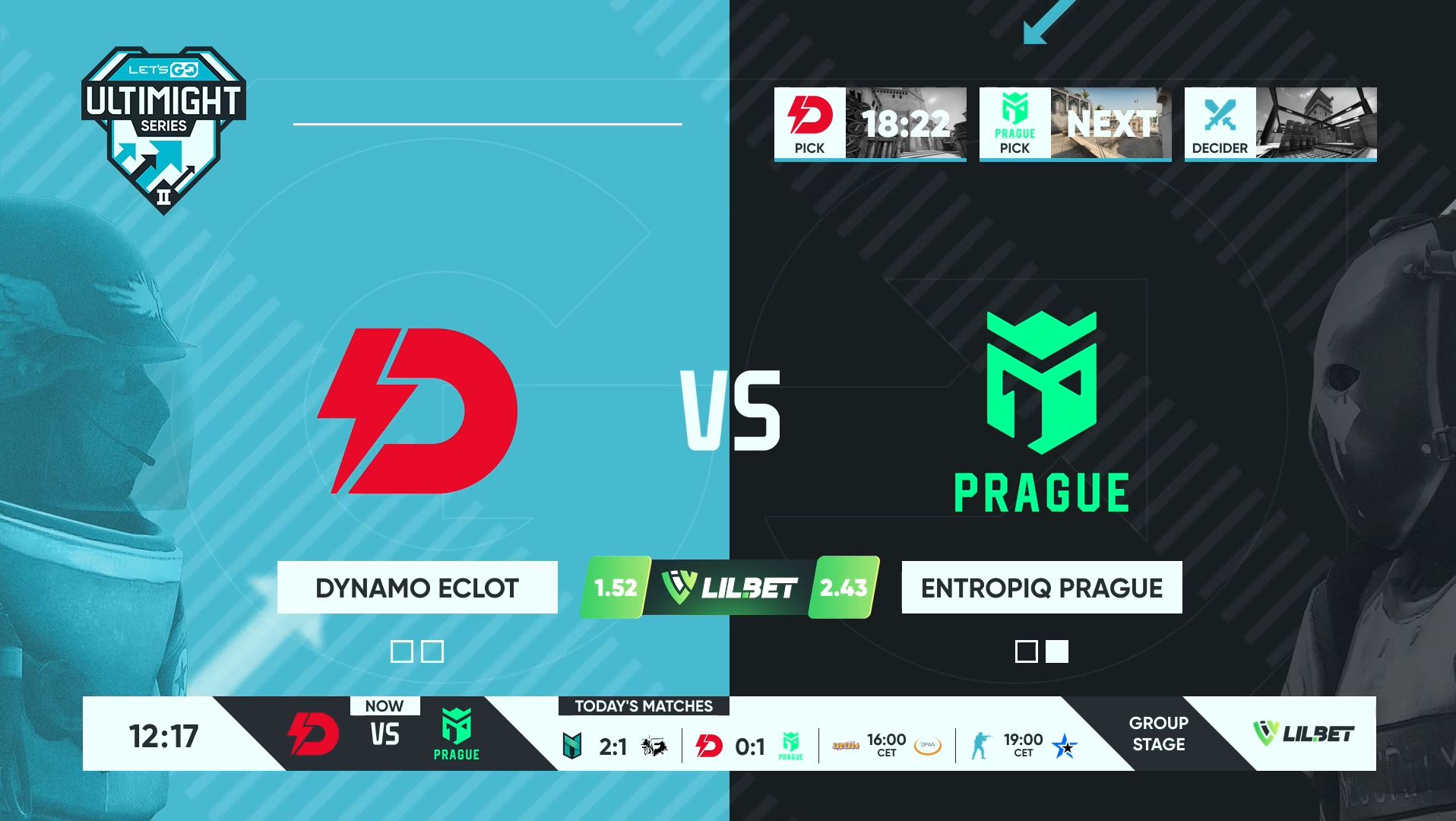 Entropiq Prague uspěli proti Dynamo Eclot v mezinárodním turnaji s prizepoolem $10,000