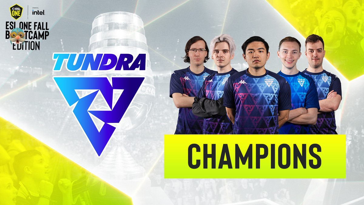 Tým Tundra Esports zvítězil v ESL One Fall 2021