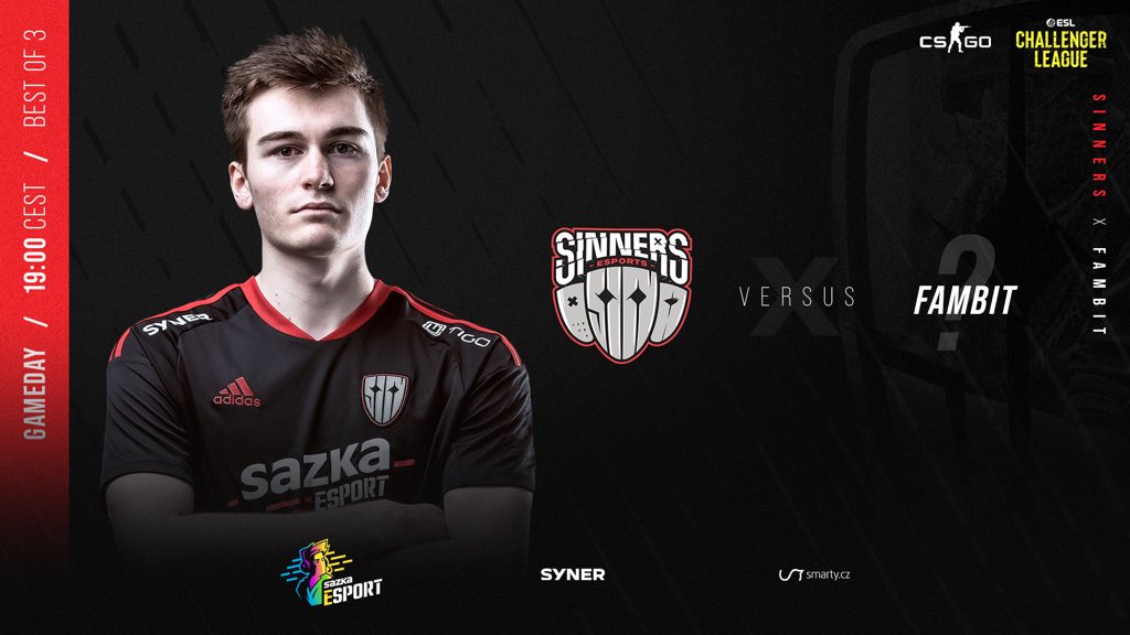 SINNERS potvrdili roli favorita a v baráži ESL Challenger League porazili FAMBIT