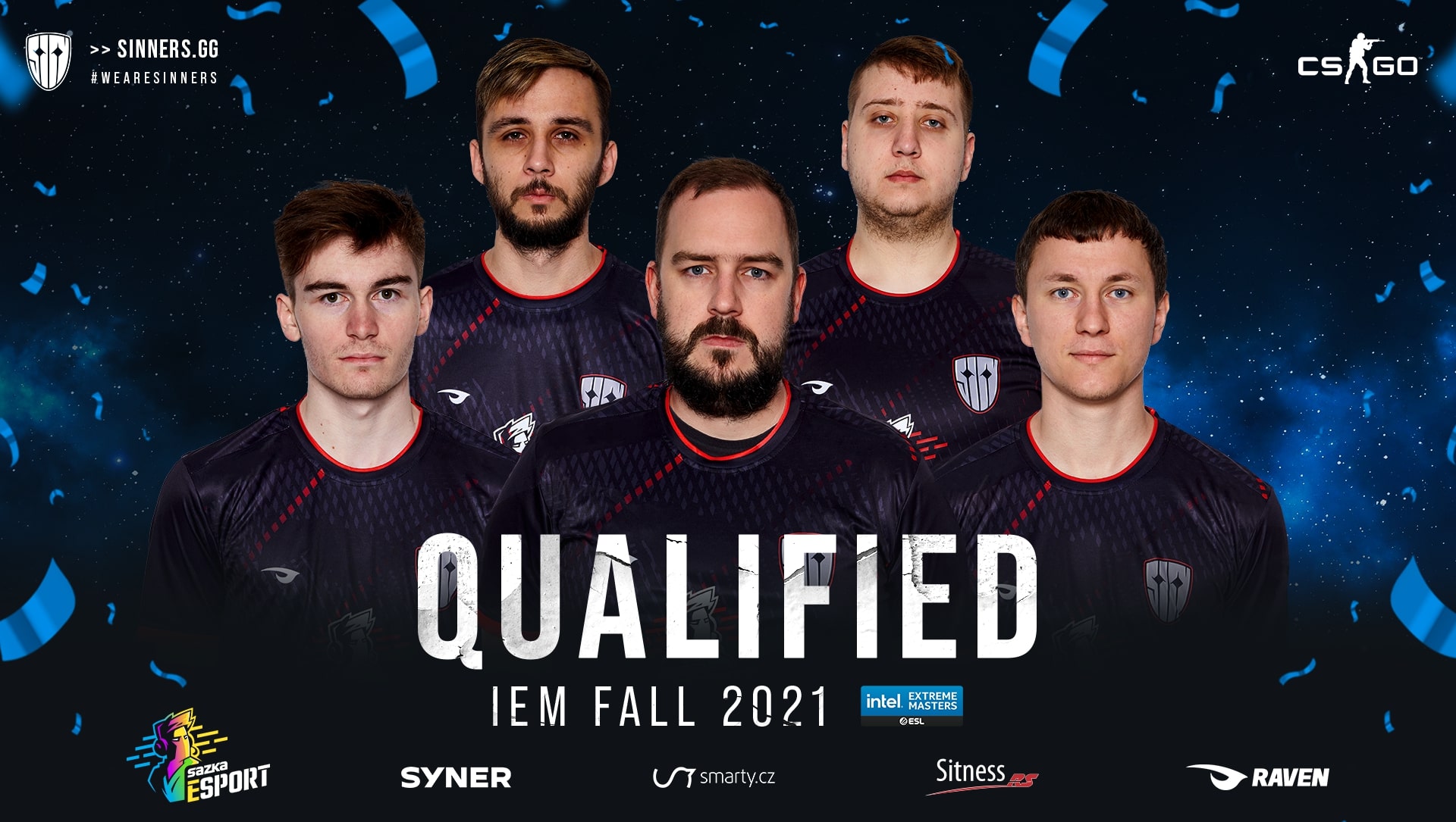 IEM Fall Closed kvalifikace: SINNERS porazili legendární fnatic a míří na hlavní RMR event