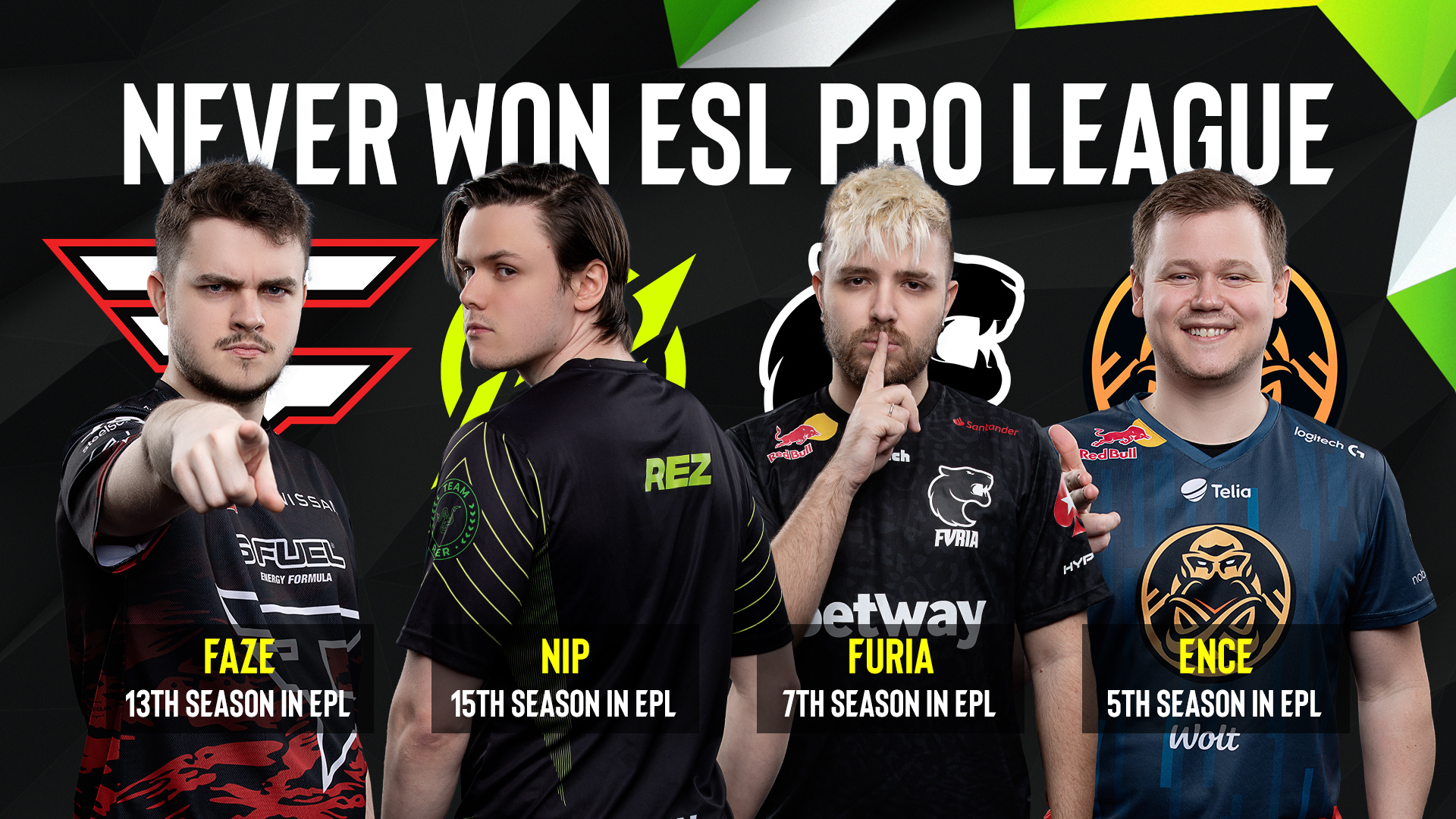Semifinále EPL startuje již dnes! Postoupí favoriti FaZe a NIP?