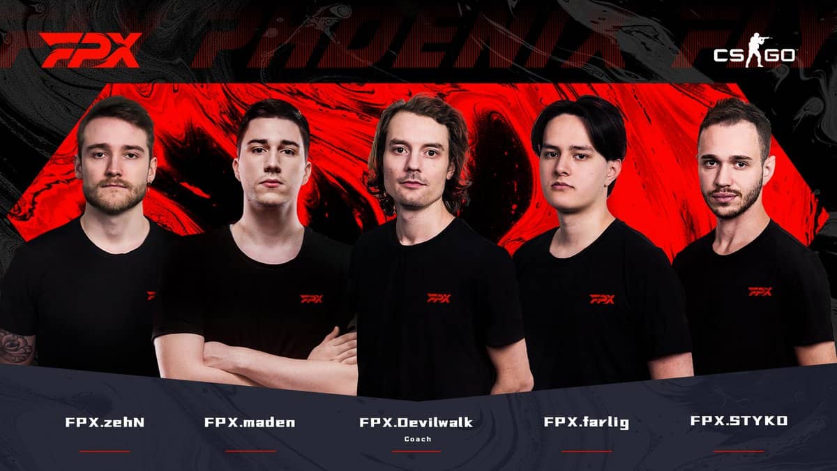 Slovák STYKO v premiéře za FunPlus Phoenix bere stříbro z DreamHacku
