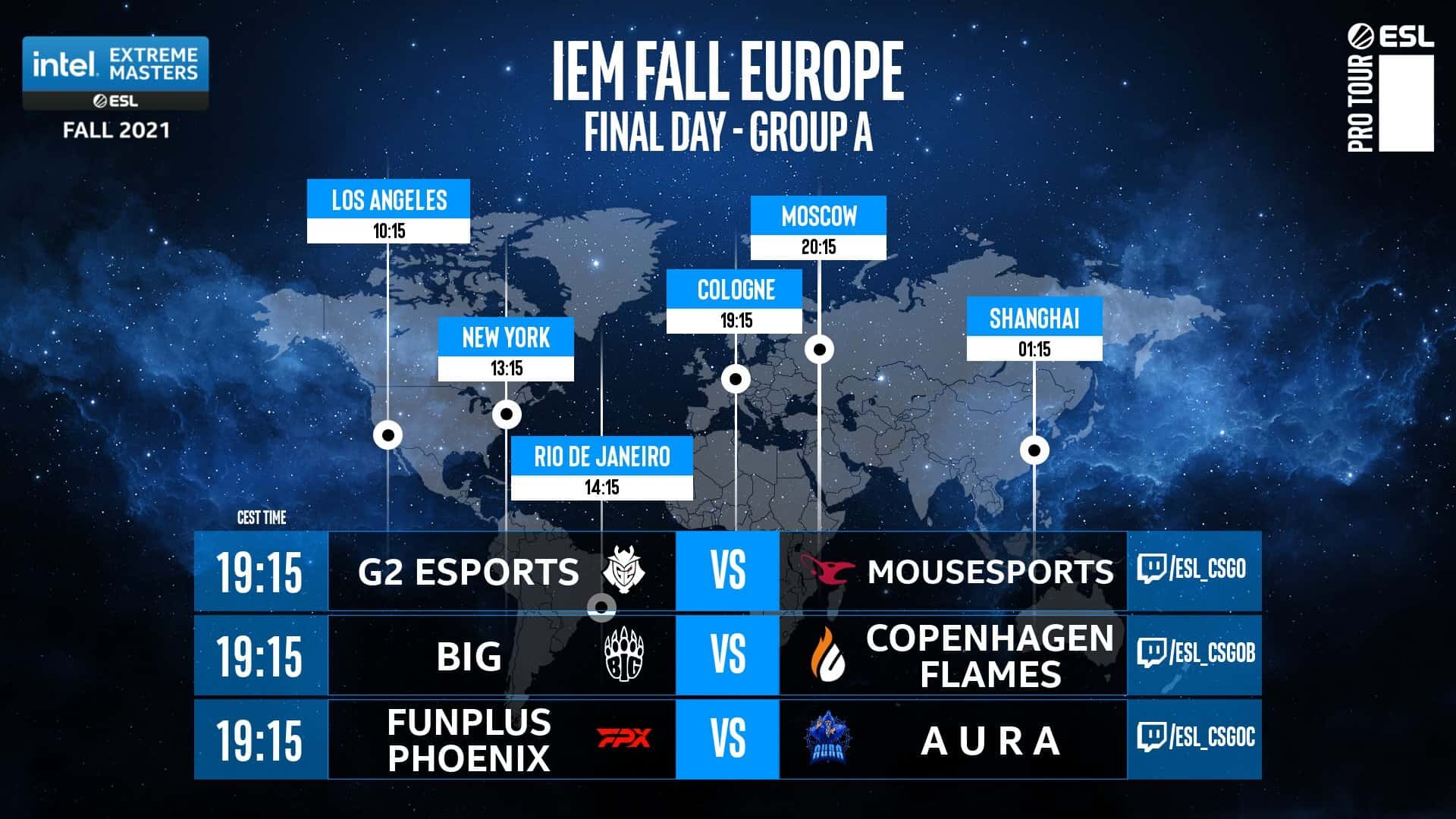IEM Fall 2021 EU Group A: frozen ani STYKO v turnaji nepokračují