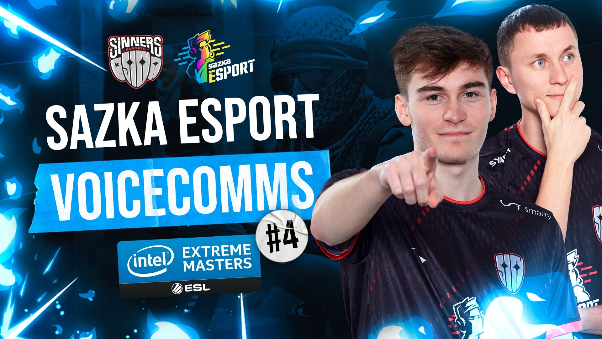 Voicecomms: 8 minut komunikace SINNERS během jejich (sadge) cesty IEM Fall