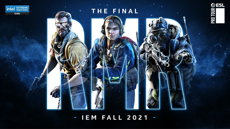 ESL v rámci IEM Fall 2021 přebírá všechny závěrečné RMR série po světě