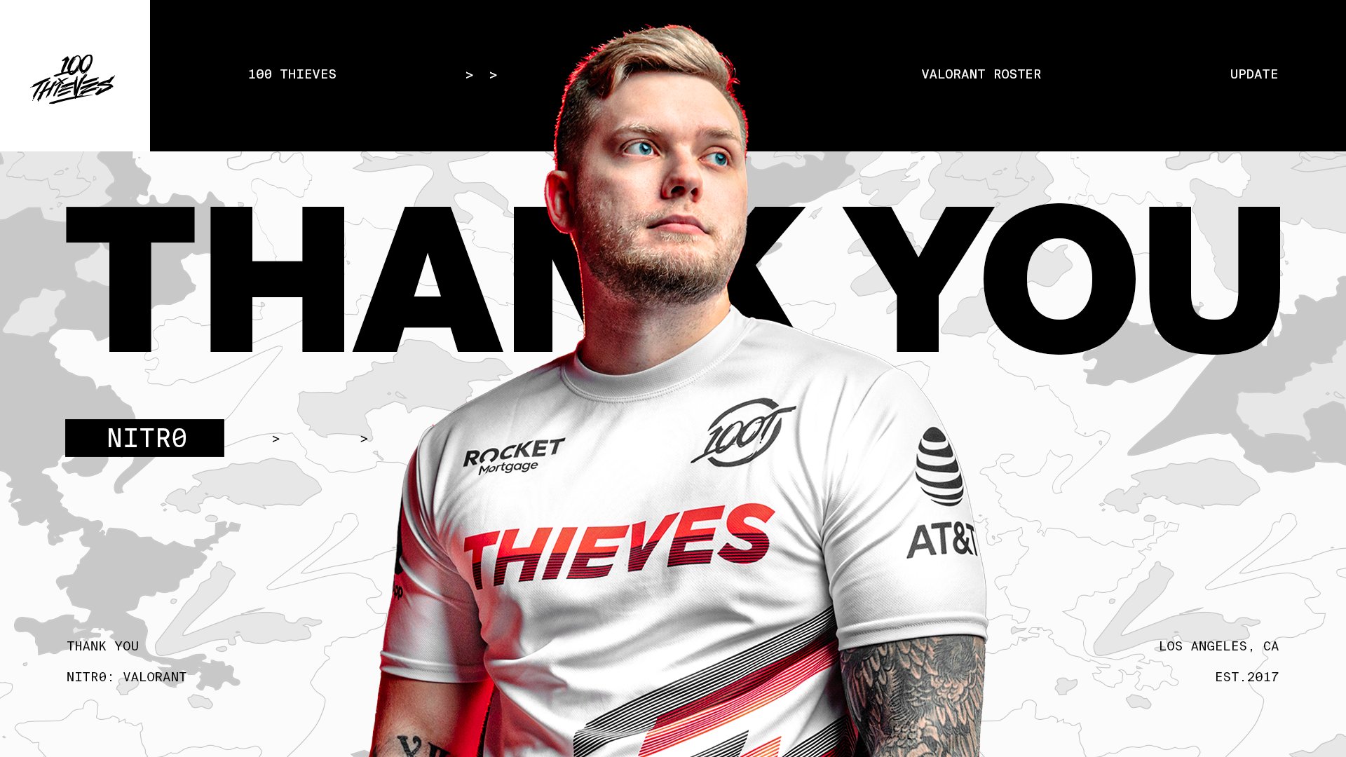 nitr0 končí v 100 Thieves. Vrátí se vítěz milionového Grand Slamu do Team Liquid a k CS:GO?