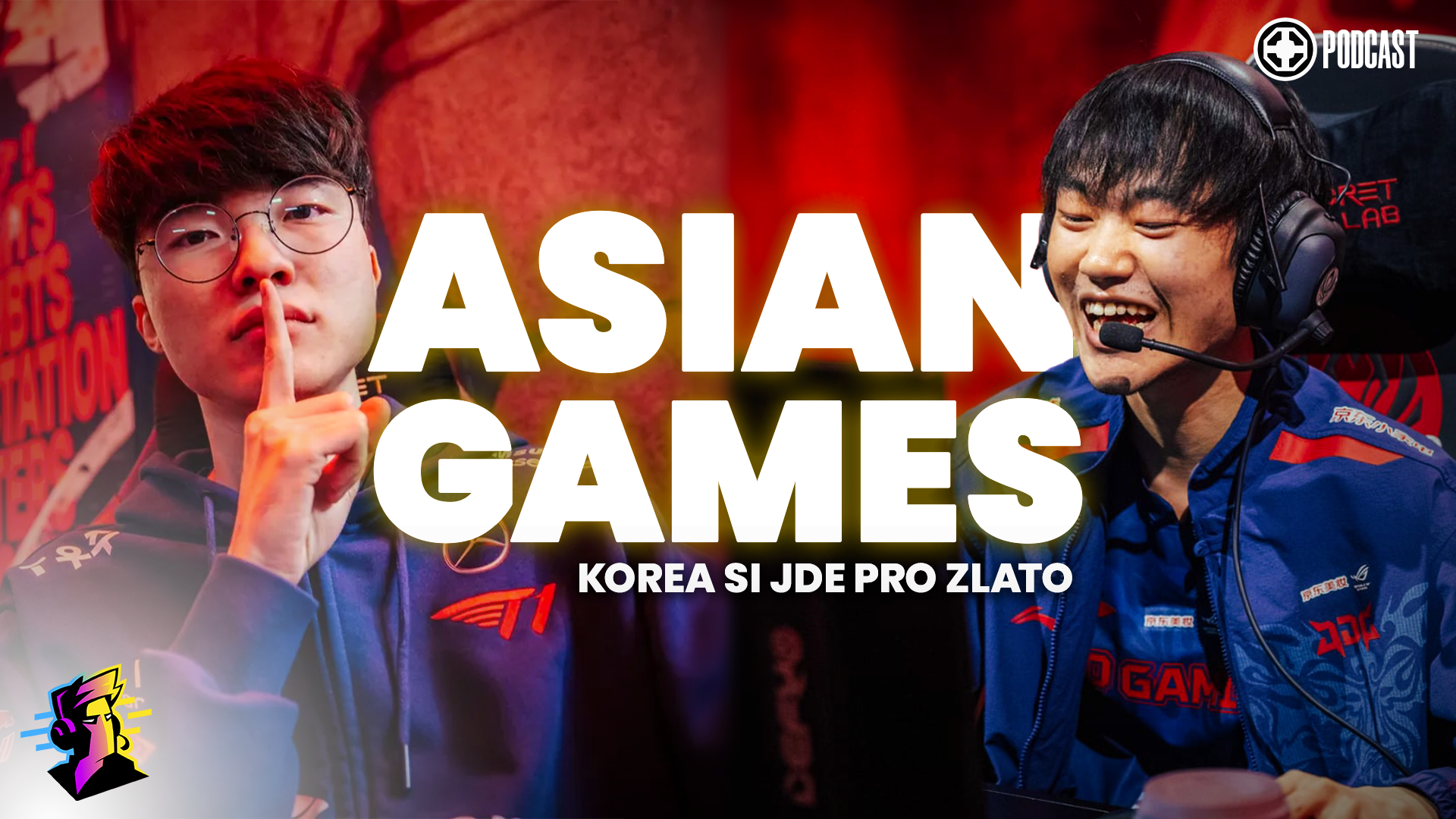 Rozbor domácího Winter splitu a vrcholících Asian Games v podcastu RIFTCZECH