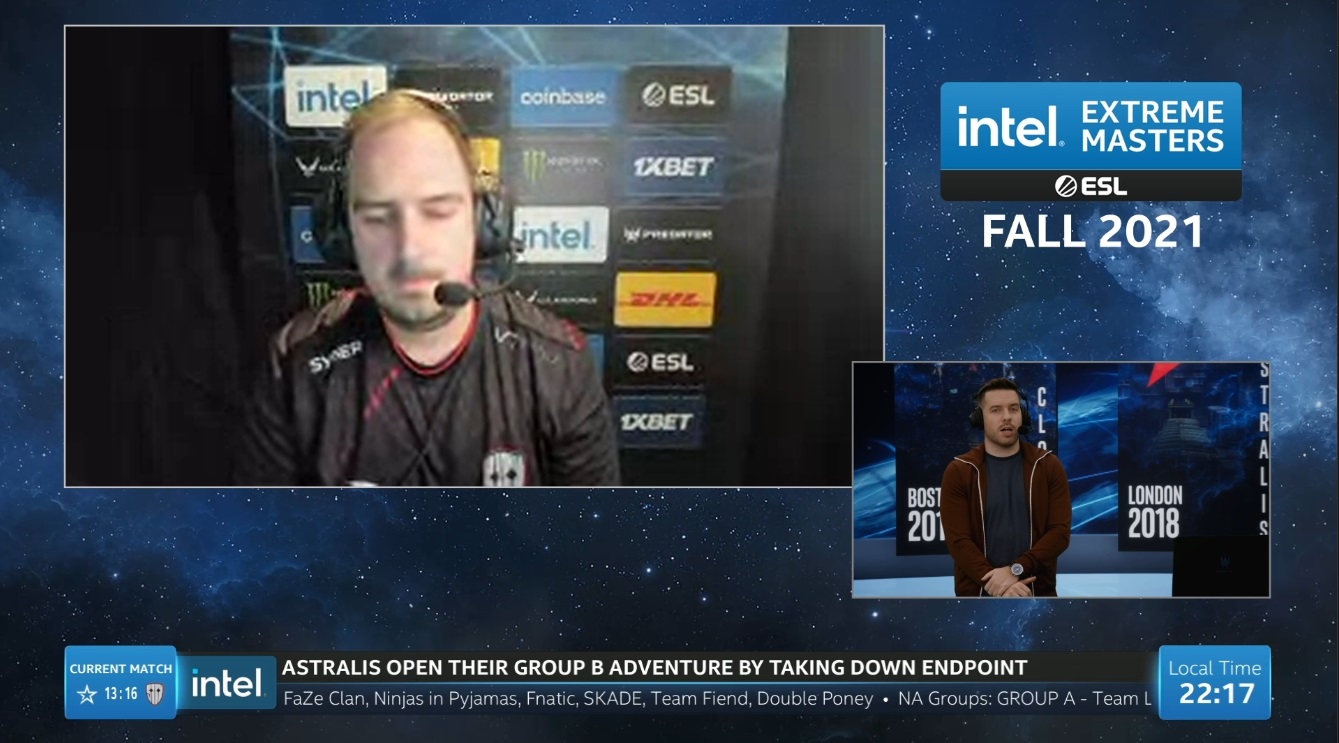 oskar na IEM Fall: Jsme experti na zahazování her, NEOFRAG (je) jako ropz