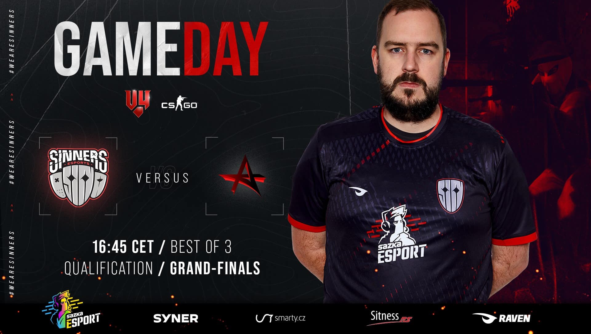 SINNERS uspěli v evropské kvalifikaci na V4FSF International Cup