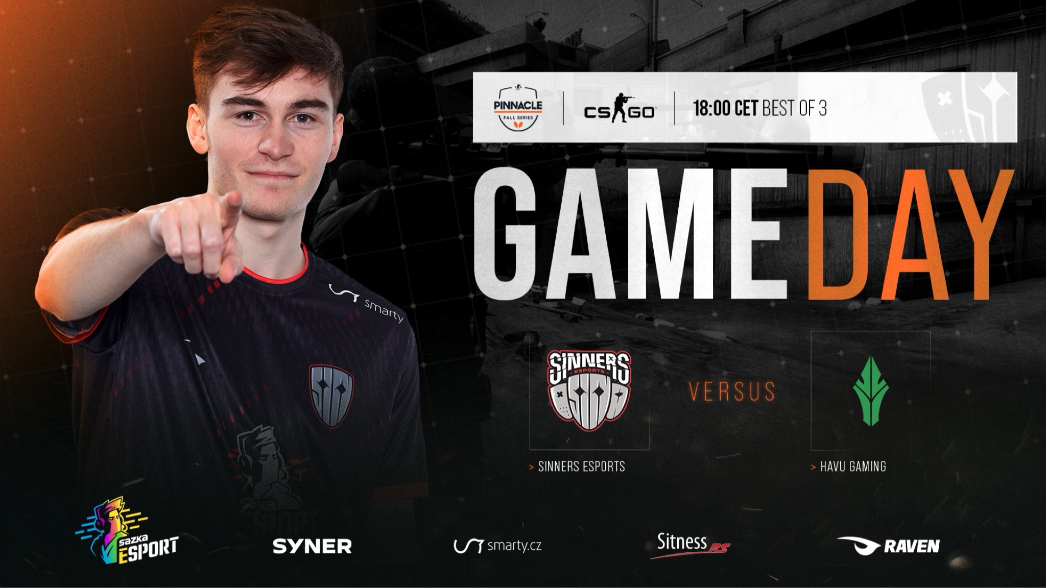 Pinnacle Fall Series #2: SINNERS za CT na Ancient neuhráli ani kolo. HAVU vítězí 2:0
