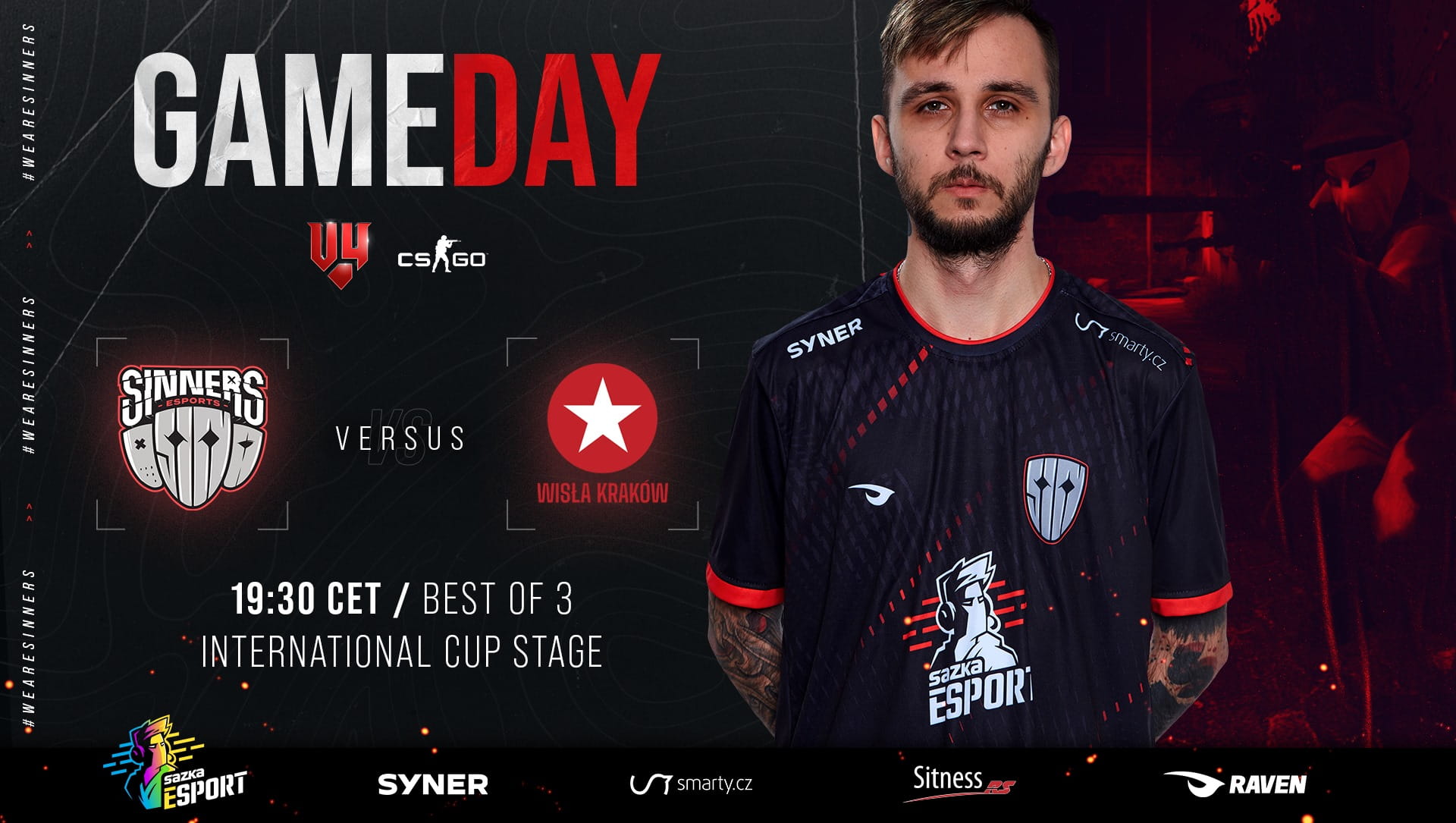 V4FSF International Cup: SINNERS urvali drama s Wisla Krakow a ve finále si zahrají o 300 000