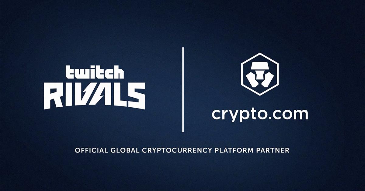Crypto.com se stává prvním globálním partnerem streamerských turnajů Twitch Rivals